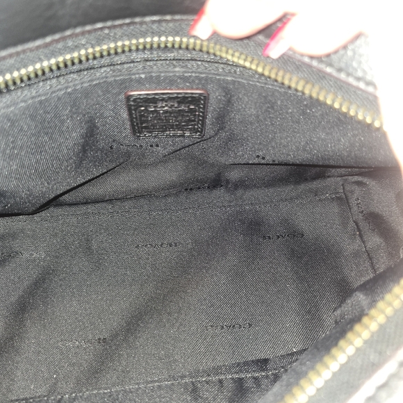 Rare Coach Swagger 27 in Canyon Quilt Denim Handbag - Picture 5 of 5